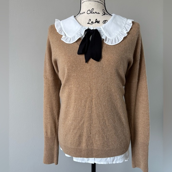 Drapey Ruffle Collar button up - Picture 5 of 8